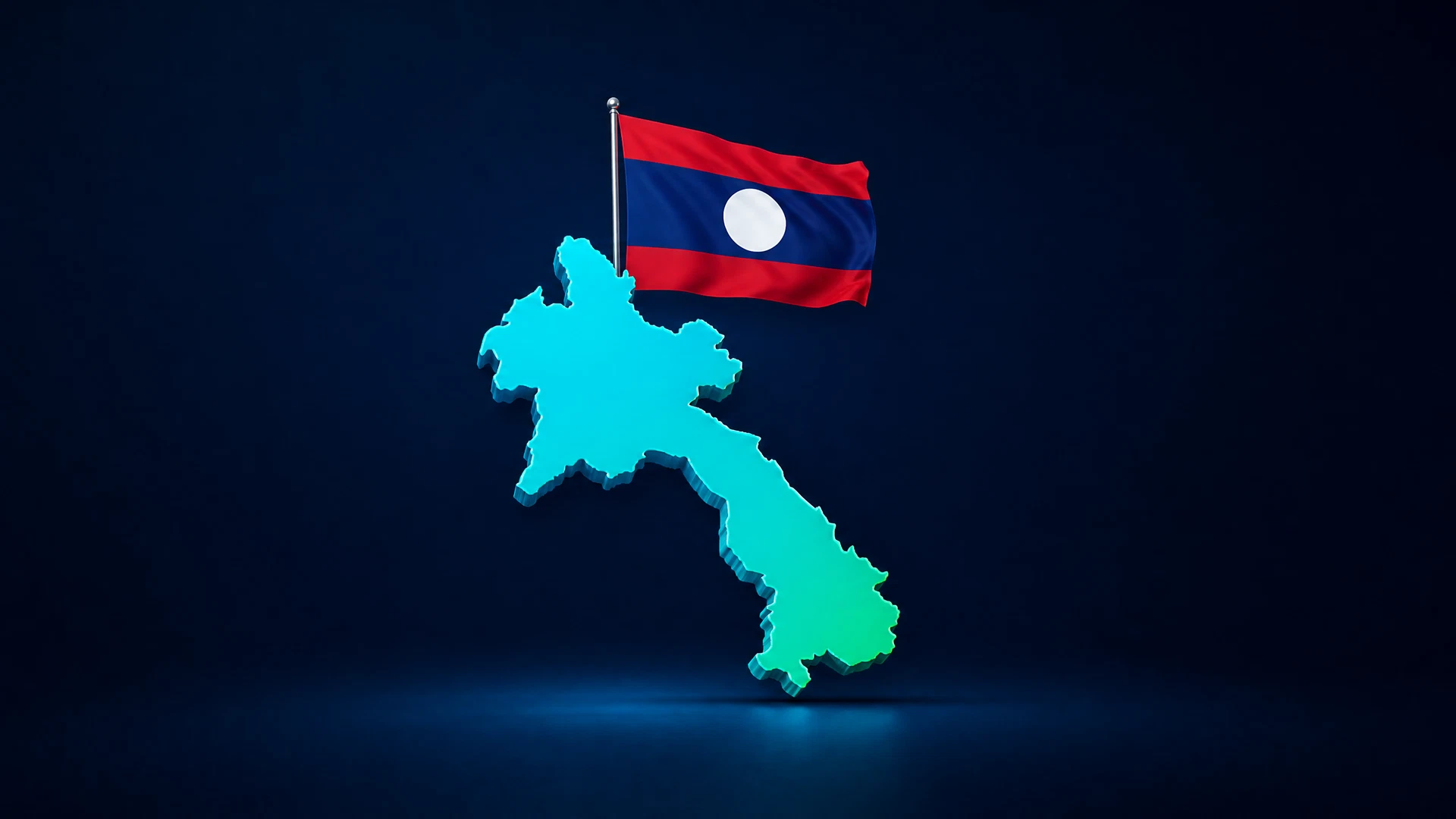 Carte illustrée Advanced SIM pour Laos