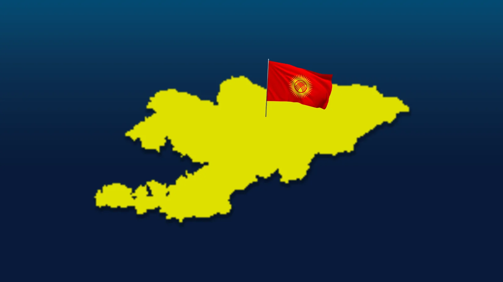 Carte illustrée Advanced SIM pour Kirghizstan