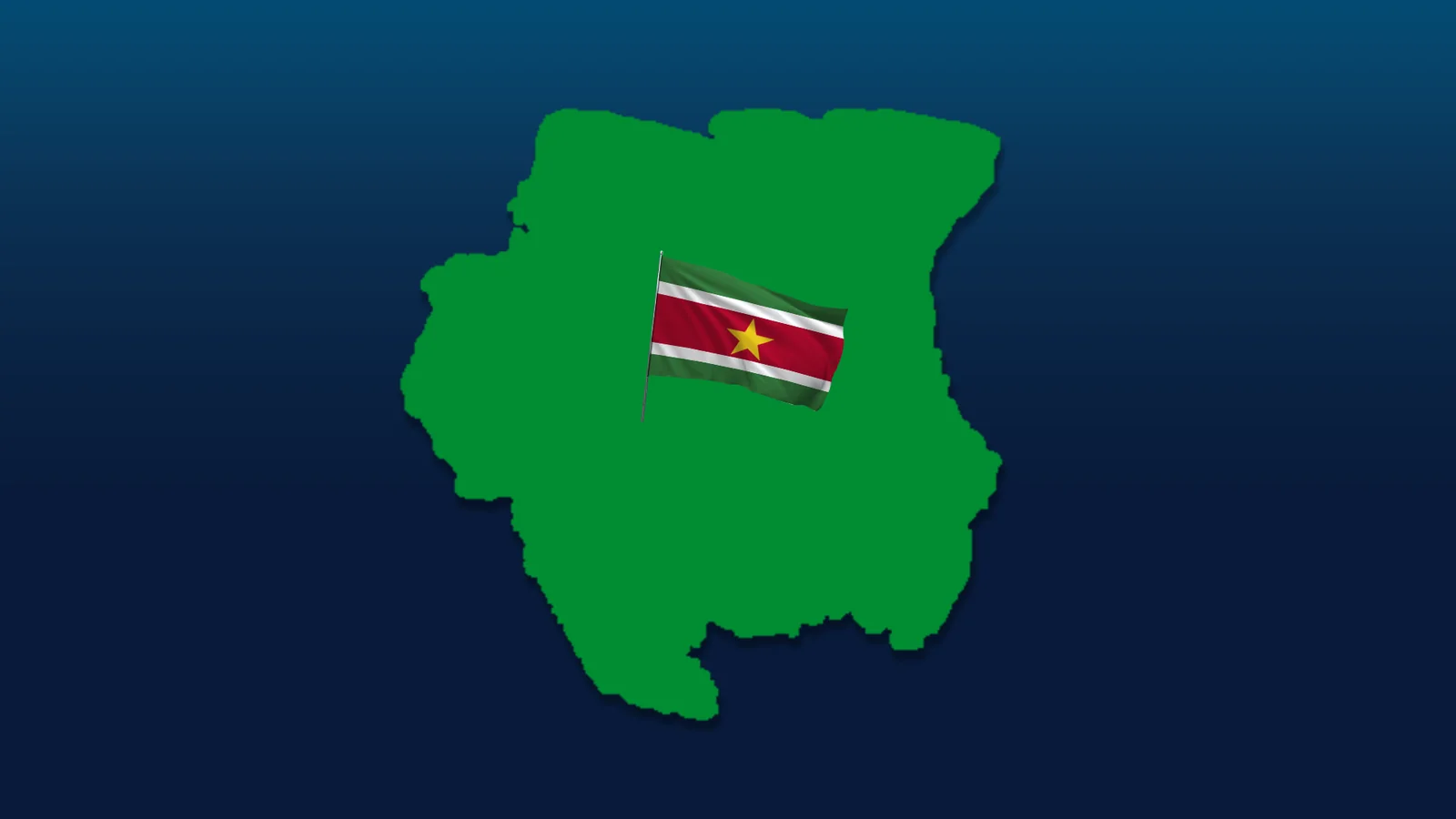 Carte illustrée Advanced SIM pour Suriname