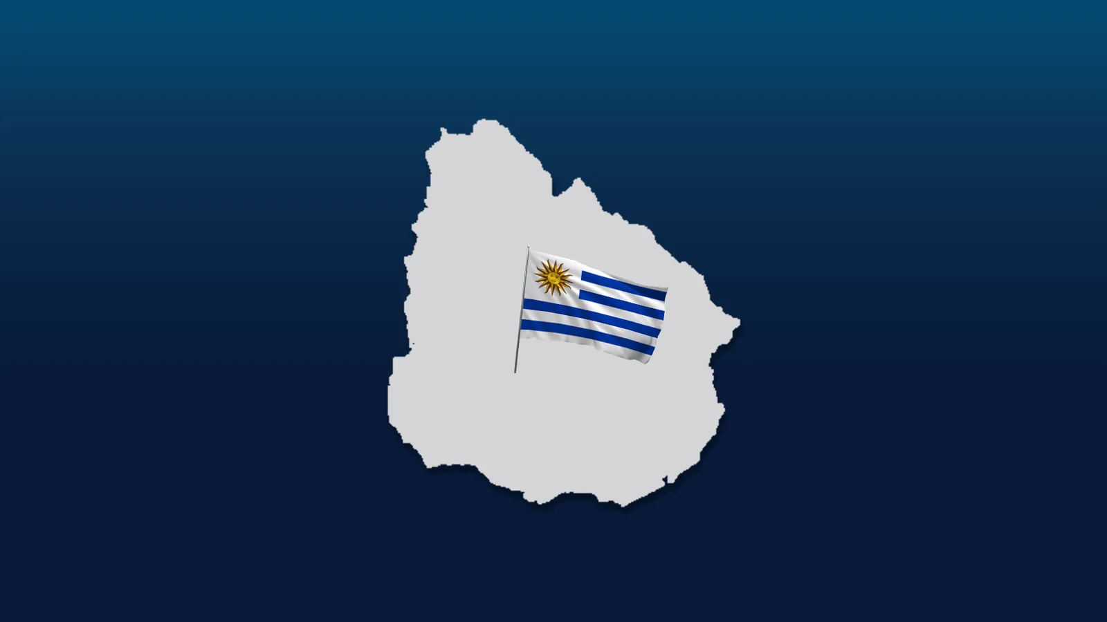 Carte illustrée Advanced SIM pour Uruguay